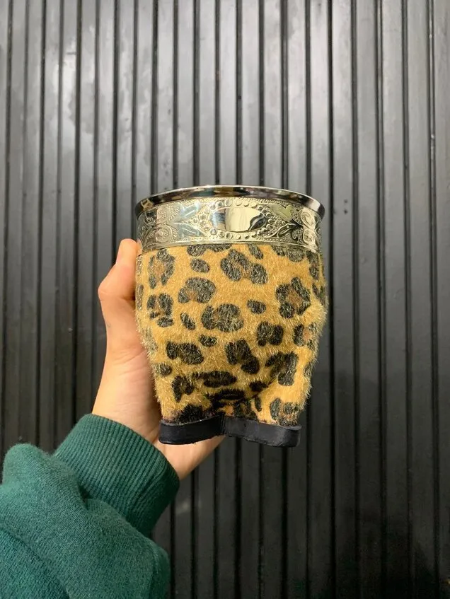 Mate Imperial Mixto Print Cuero Pelo
