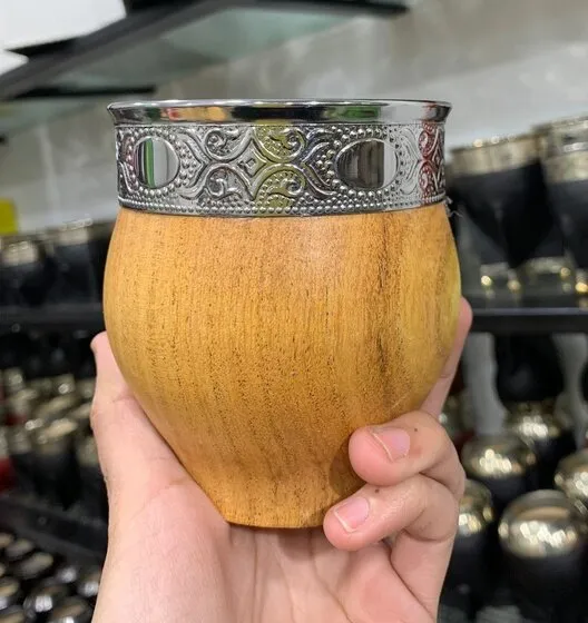 Mate Algarrobo Imperial Acero — foto 2 de 3